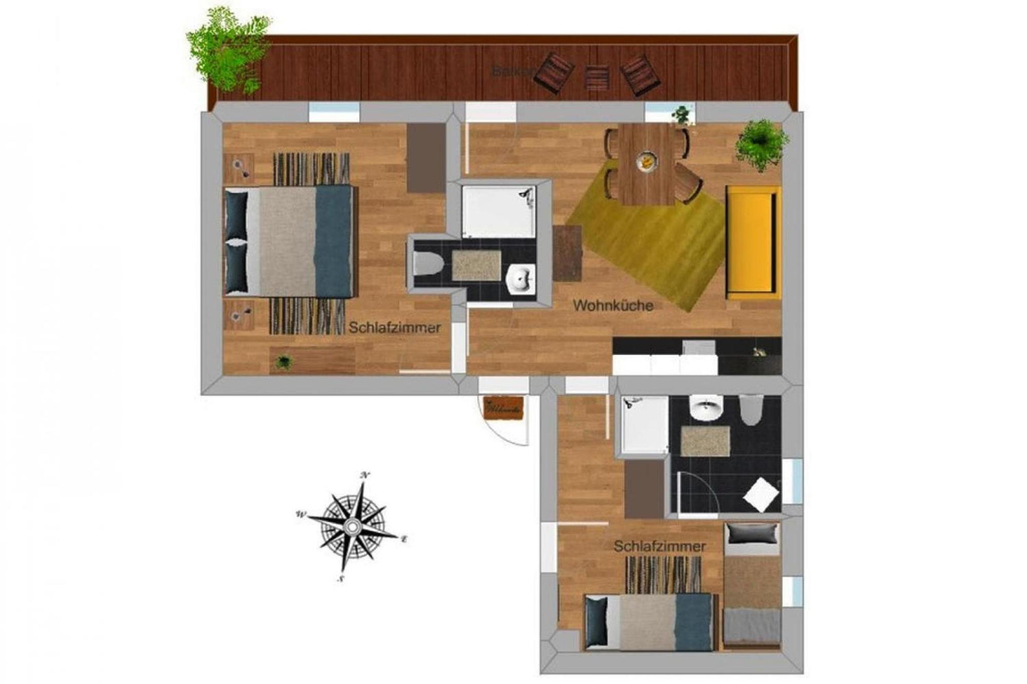 Flat In Krimml With A Balcony Apartment Exterior photo